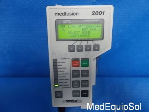 Medex Medfusion 2001 Infusion Pump (BIOMED CERTIFIED)