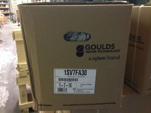 Goulds 1sv7fa30 7 stg esv stainless vertical water pump liquid end grundfos cr1 for sale
