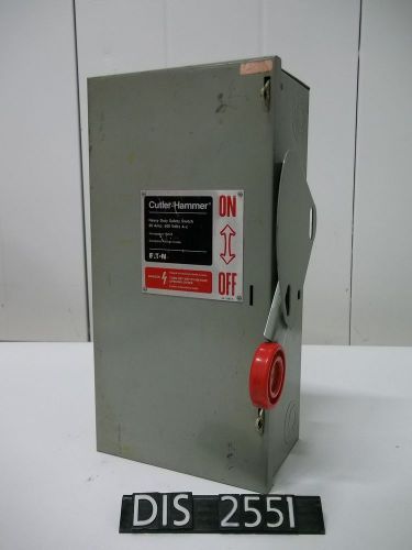 Cutler Hammer 600 Volt 60 Amp Fused Disconnect (DIS2551)