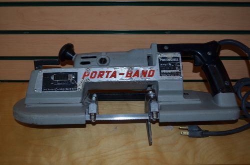 Porter Cable Porta-Band Model 725 Extra Heavy Duty Two Speed Portable Band Saw