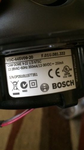 Video surveillance Bosch VDC-445V09-20 Color (2 Units)