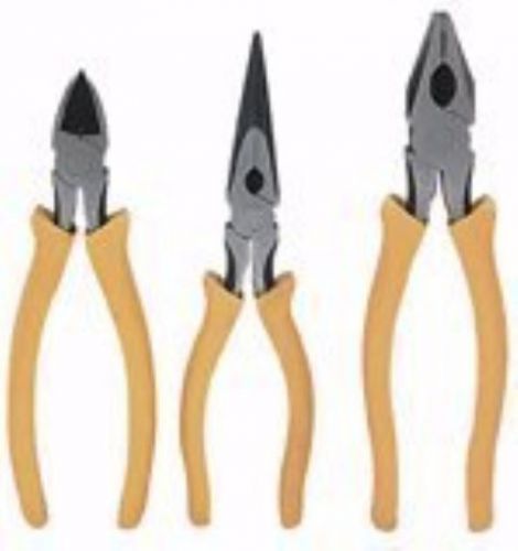 Pittsburgh 3 Piece High Voltage Electricians Pliers