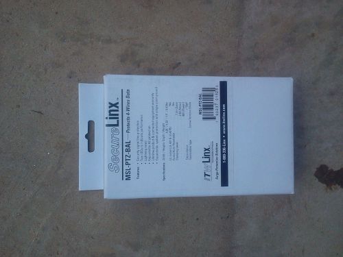 ITW Linx SecureLinx Surge Protector MSL-PTZ-BAL - New In Box