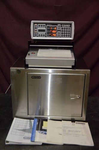 Cryomed 1010 controlled rate freezer system &amp; 2700-c chamber 6100 chart recorder for sale