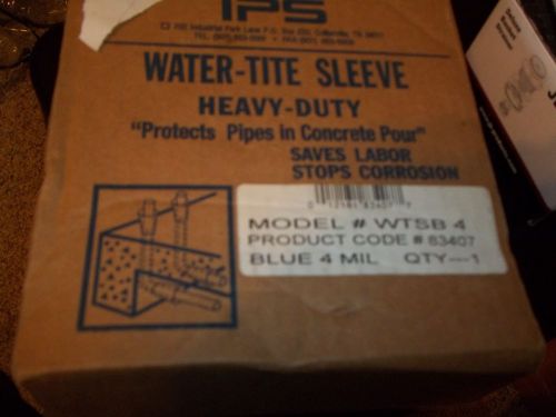 Ips water-tite sleeve pipes in concrete pour fits 1/2&#034;---3/4&#034;---1&#034; copper pipe for sale