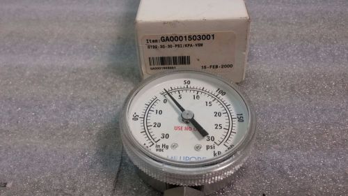 Millipore GA0001503001 Vacuum Pressure Gauge