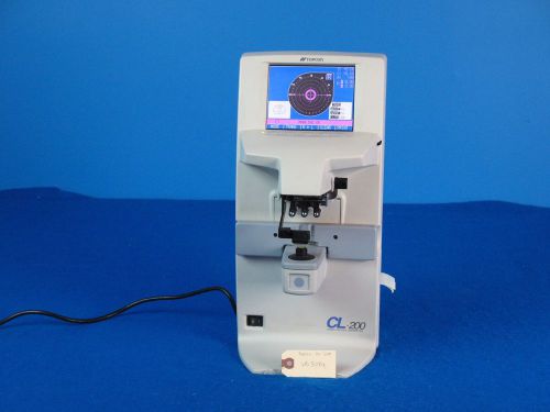 Topcon cl-200 auto computerised lensmeter color monitor optical contact lenses for sale