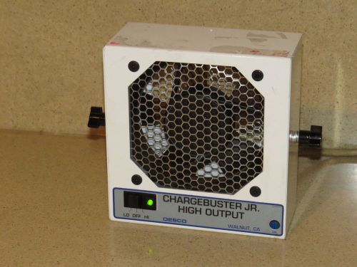 DESCO CHARGEBUSTER JR  IONIZER IONIZING AIR BLOWER model A60457
