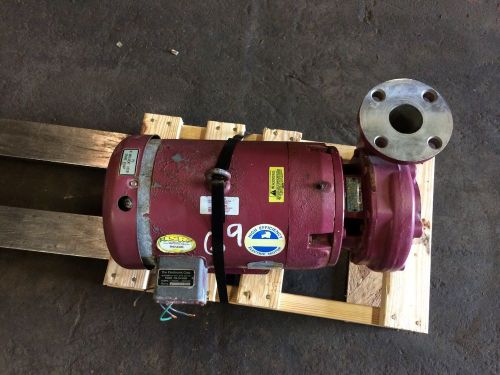 BALDOR JMM3711T ELECTRIC MOTOR WITH G&amp;L STAINLESS PUMP