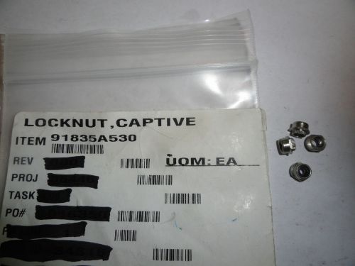 6-32 Stainless Clinch Nuts, McMaster-Carr #91835A530