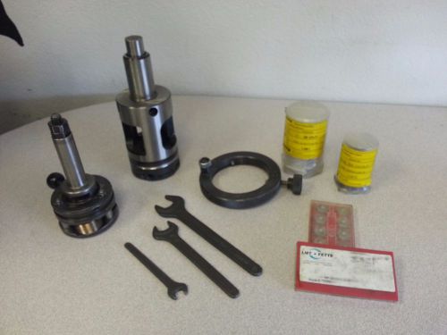 fette thread roller + precision turning head and ring setter and extras