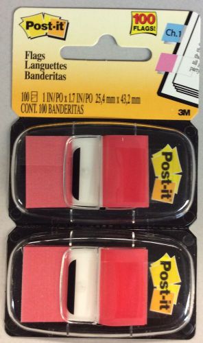 3M Post - it 680 -RD2 Red  ( 100 Color Flags )
