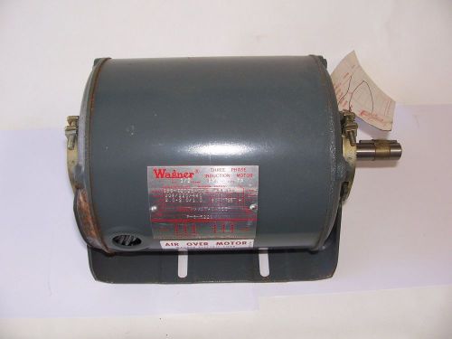 Wagner Electric Motor - G56-72025-00, 1/2 hp, 1725 rpm, Phase 3, Frame G56
