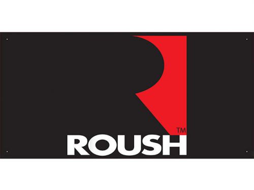 Advertising Display Banner for Roush Sales Service Parts