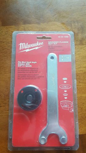 Milwaukee grinder flange nut kit 48-03-1050 5/8&#034;-11