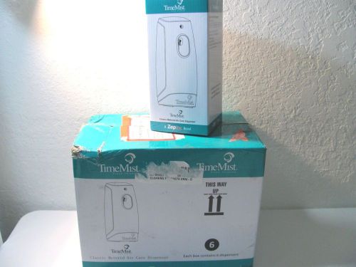 ZEP INC. TIME MIST METERED AIR CARE DISPENSER~LOT OF 6 UNITS~NEW