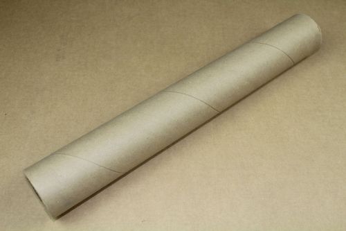 2&#034; X 15&#034; X 0.125 KRAFT CARDBOARD SHIPPING MAILING TUBES With End Caps Heavy Duty