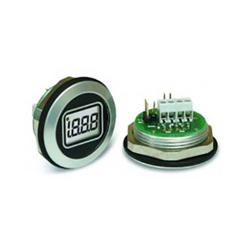 Lascar em 32-1b 3 1/2-digit lcd panel voltmeter w/200 mv dc, round for sale