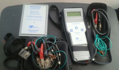Tempo Research DSL2000 Master Test Unit &amp; Transponder Unit  Complete Set