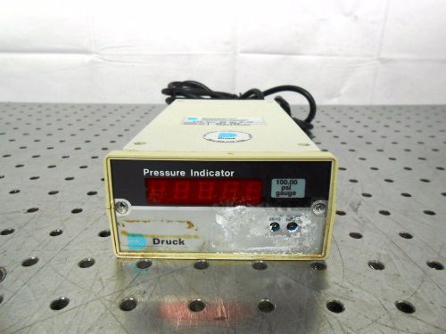 H127834 Druck DPI 260 Pressure Indicator 100.00PSI Gauge