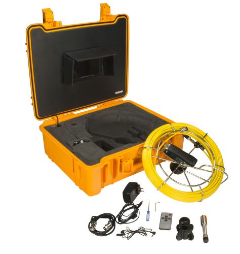Steel dragon tools sdt-710dn pipe inspection camera with dvr and 130 ft cable for sale