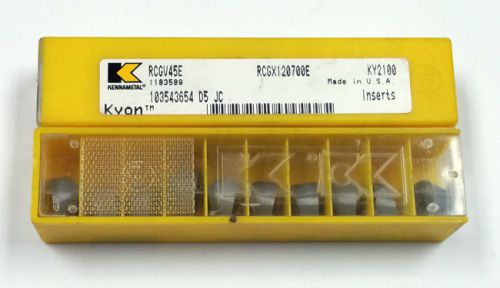 RCGV45E KY2100 (RCGX120700E) KENNAMETAL 1183589 (PACK OF 10)