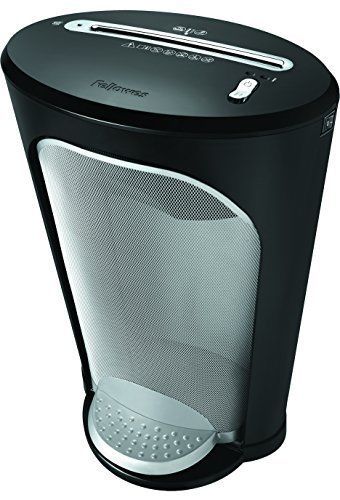 Fellowes powershred ds-1, 11-sheet cross-cut paper and credit card shredder with for sale