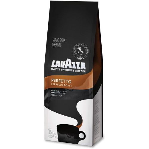Lavazza Perfetto Espresso Roast Ground Coffee Ground for French Press