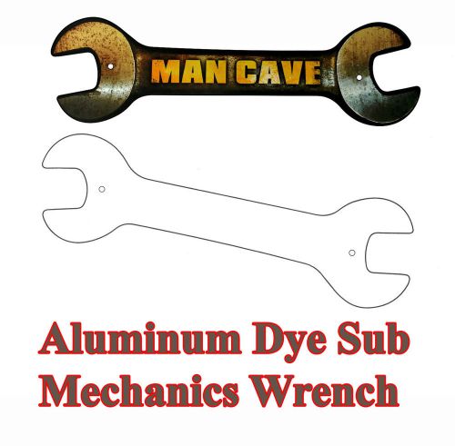 Dye Sublimation Aluminum Mechanic&#039;s Wrench Blank