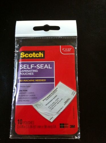 Scotch Self-Seal Laminating Pouch