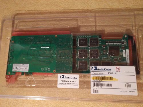 AudioCodes DT6409-EH PCIe Dual Span Terminate E1/T1 Card P/N 910-0703-002