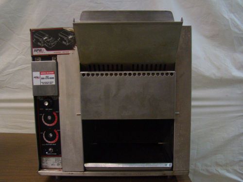 Apw wyott bagel master conveyor toaster for sale
