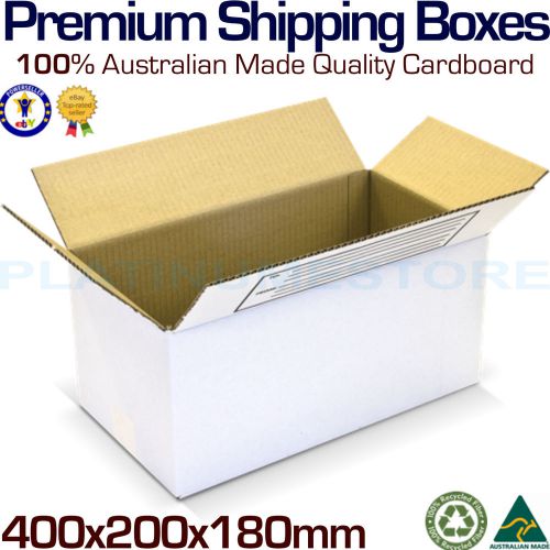 25 x mailing boxes 400x200x180mm quality cardboard post shipping carton box for sale