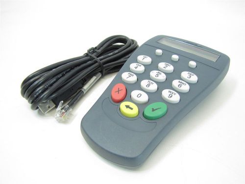 Hypercom P1300 Point of Sale Retail POS Debit Card Pin Pad Terminal *w/ USB*