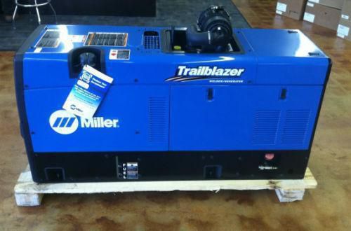 Miller trailblazer 302 airpak welder with gfci &amp; electric fuel pump for sale