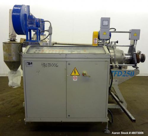 Used- gamma meccanica horizontal underwater water ring pelletizer, model tfd 250 for sale