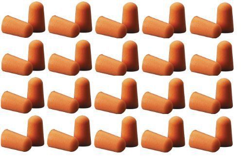3M 1100 Foam Ear Plug, 20 Individually Wrapped Pairs, Uncorded, 29 dB Noise