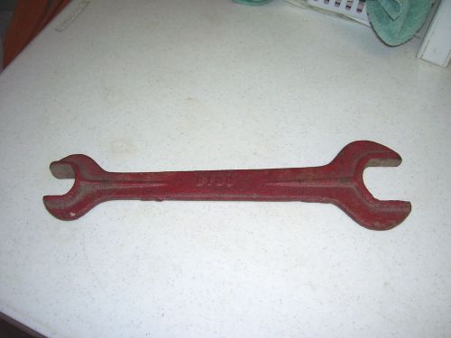 Old Vintage Antique Disc No 217 Farm Tool Iron Wrench Tool Steampunk Primitive