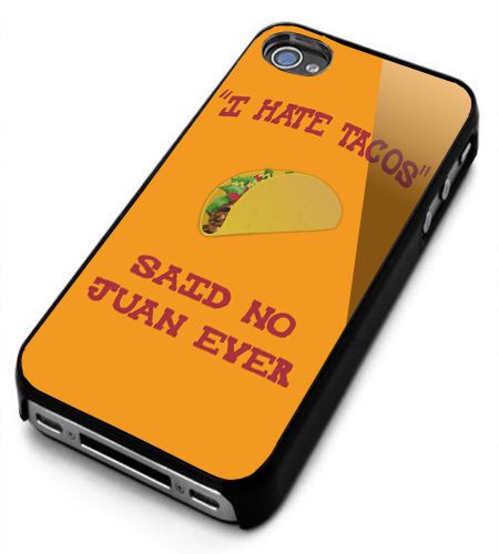 Hipster Purple Taco No Juan Ever Cover Smartphone iPhone 4,5,6 Samsung Galaxy