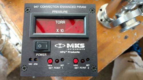 MKS 947-A-120-TR Convection Enhanced Pirani Pressure / Vacuum Sensor Controller