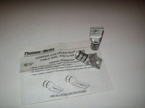 THOMAS AND BETTS T&amp;B METHOD COLOR-KEYED PRESSURE TERMINAL CONNECTOR 54157
