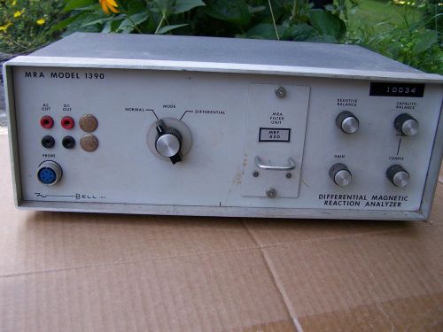 Differential  Magnetic Reaction Analyzer MRA 1390 FW Bell  F. W. Bell  Columbus