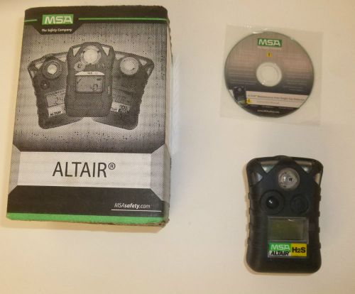 MSA Altair  0-100 PPM LCD Hydrogen Sulfide H2S Single-gas Detector 10092521