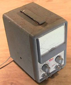 Vintage Eico 250 Tube Amp And Voltmeter