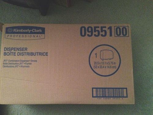 Kimberly Clark dual roll commercial toilet paper dispenser 09551 New