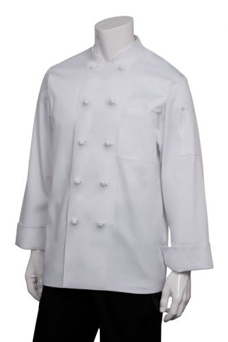 Chef works - pkwc-xl - bordeaux chef coat (xl) for sale