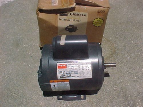 Dayton 3/4 hp 1725 rpm 115/208-230v industrial purpose capacitor start motor for sale