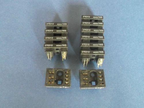 27e212 p&amp;b - qty 12 - new socket dp-2p r10 series for sale