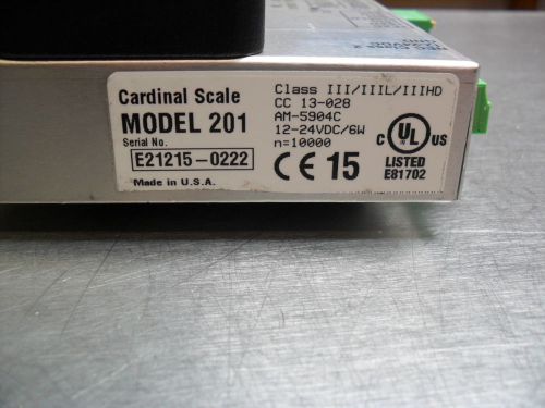 Cardinal Scale Model 201 DIN Rail Weight Transmitter.Controller 880 new