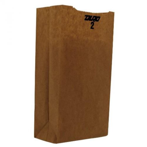 2 lb capacity, duro grocery bag, kraft paper, 4-5/16&#034;x2-7/16&#034;x7-7/8&#034; 500 ct r3 for sale